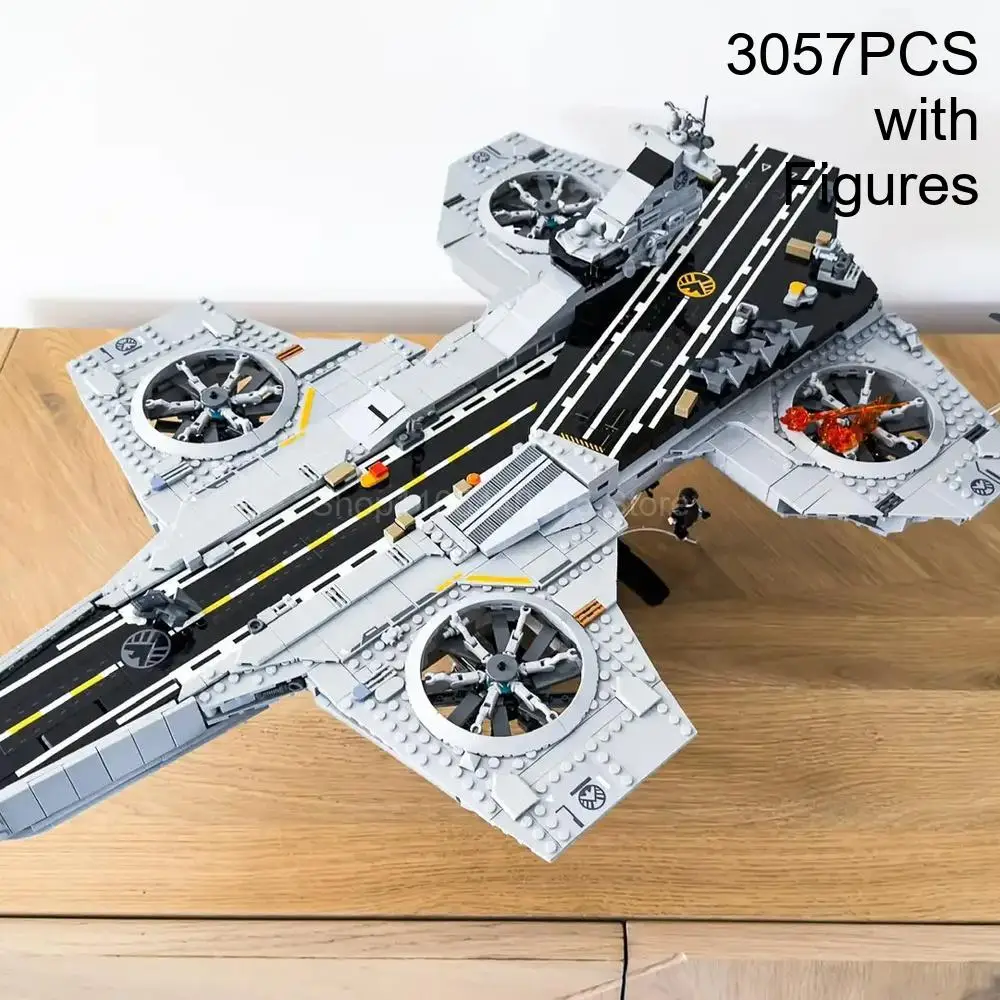 2026 Hot Selling Flying Helicopter Aircraft Carrier Toy Model Suitable for Home Decoration and Adult Holiday Gifts