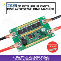8 Speed Intelligent Mini Portable Spot Welding Machine Control Board DIY 18650 Automatic Lithium Battery Welding 12V Acrylic She
