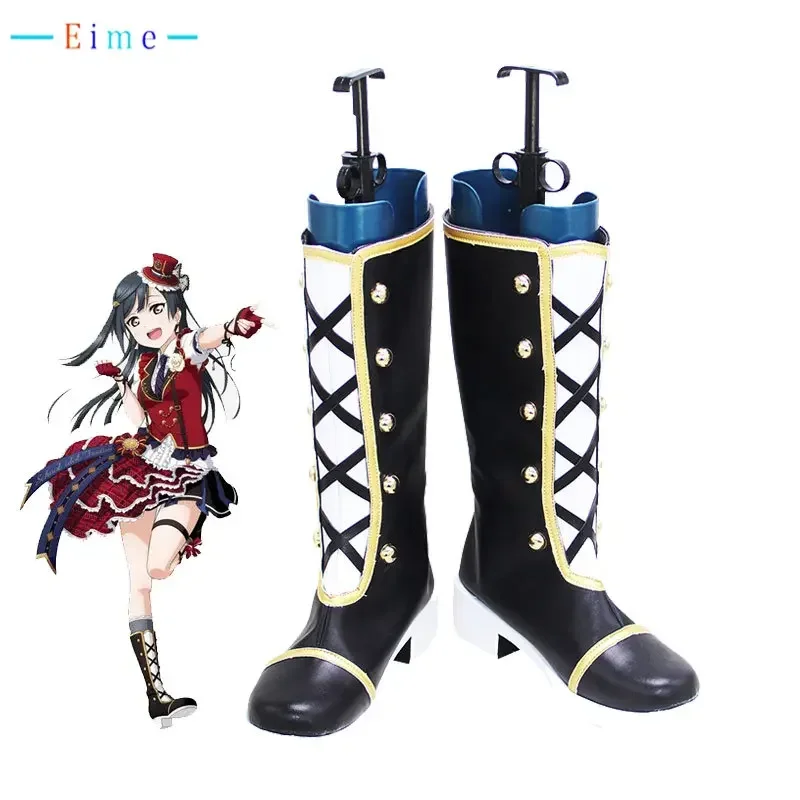 

Yuki Setsuna Cosplay Shoes Love Live Nijigasaki High School Cosplay Prop PU Leather Shoe Halloween Carnival Boot Custom Made
