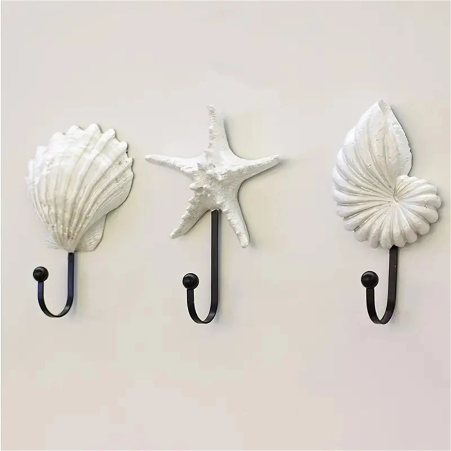 Seashell Starfish Conch Wall Decor Clothes Hat Display
