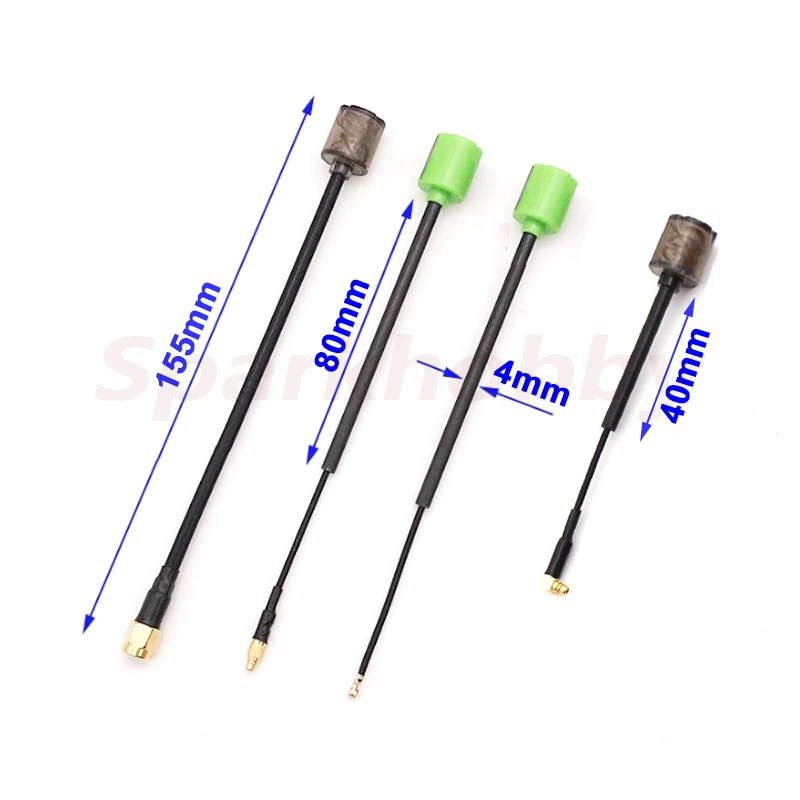 Lollipop 5 RHCP/LHCP 5.8G 2.8dBi MINI FPV Antenna SMA/RP-SMA/MMCX-Straight/MMCX-Angle/UFL for RC Transmitter Receiver Drones DIY