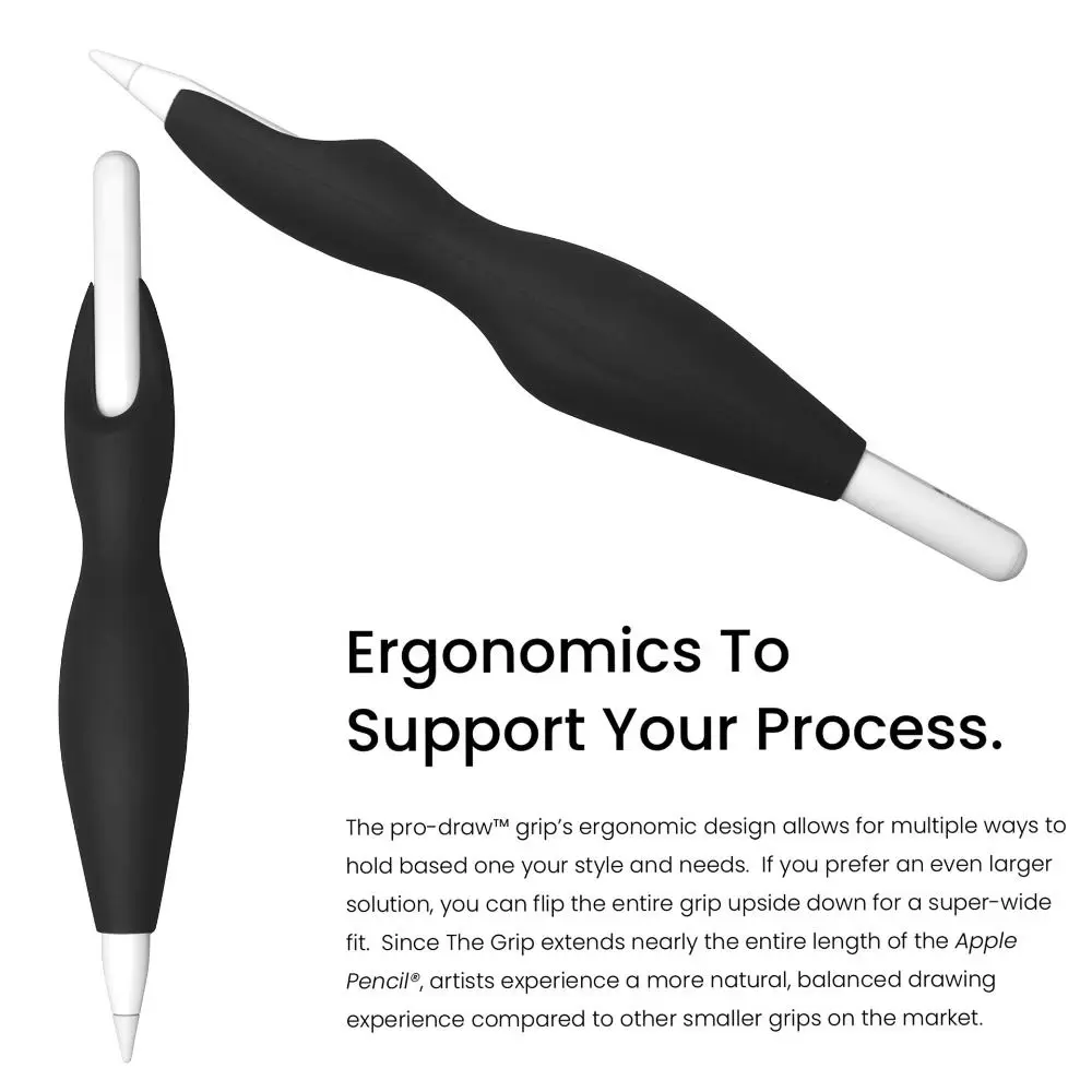 New Silicone Pen Grip Flexible Ergonomics Touch Pen Protective Cover Multifunctional Soft Pen Sleeve for Pencil 2 Generation
