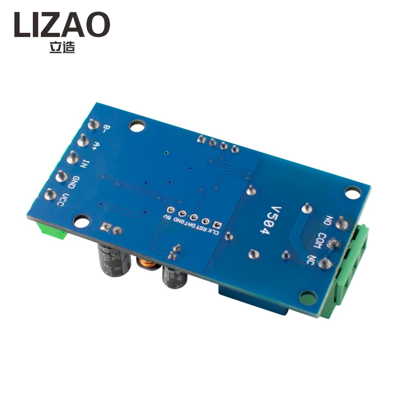 Modbus RTU 7-24V 1-Way Relay Module, 10A/250V AC 10A/30V DC with RS485/TTL UART Communication
