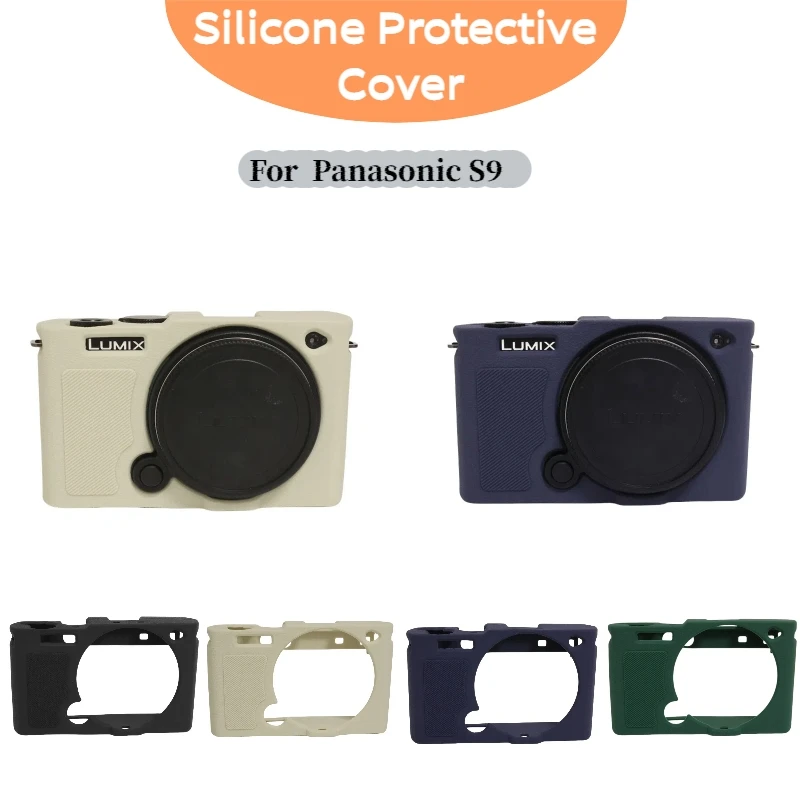 

Сумка для камеры Panasonic Lumix S9, силиконовый защитный чехол, мягкий резиновый пылезащитный чехол с защитой от царапин, аксессуары