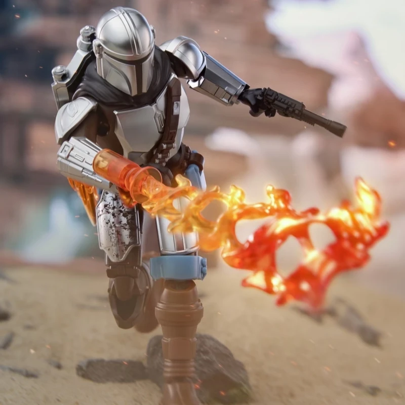 BLOKEES Star Wars Star Edition le voyage de primes mandalorien Din Djarin Grogu épissage jouet mobile modèle ornement cadeau