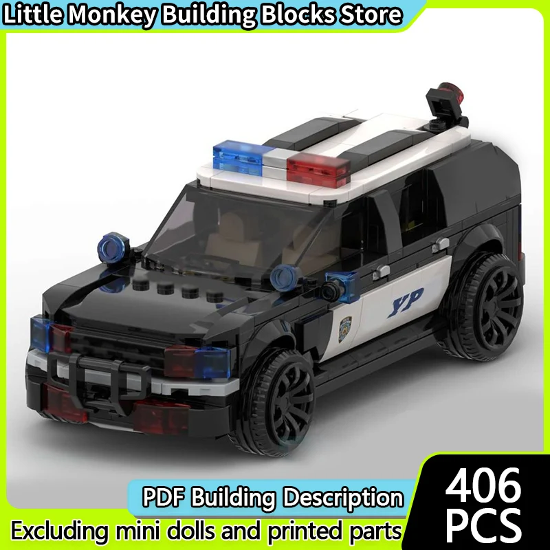 

Speed Racing Car Model MOC Building Bricks Special Police SUV Modular Technology Children Holiday Gifts Assemble Toys Suit