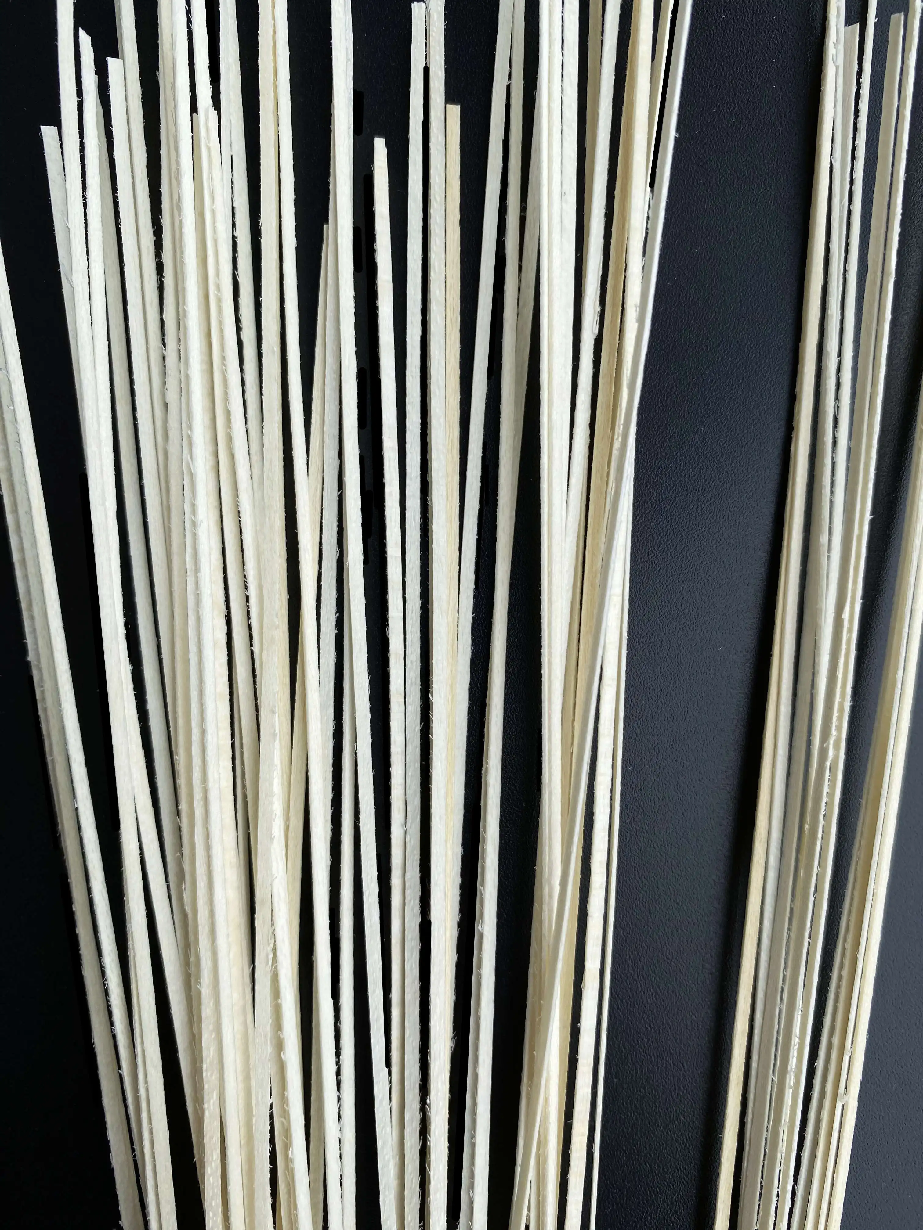 50x Strip Binding Purfling Flexible 840x1.5x0.5mm Inlay Guitar Luthier White