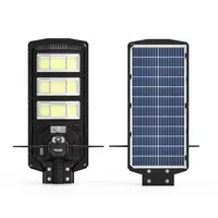 YYHC-3MP 24W Solar Panel Powered Wireless CCTV Surveillance Cameras 300W WiFi Security 4G Sim Card Solar Sensor Street Light Cam