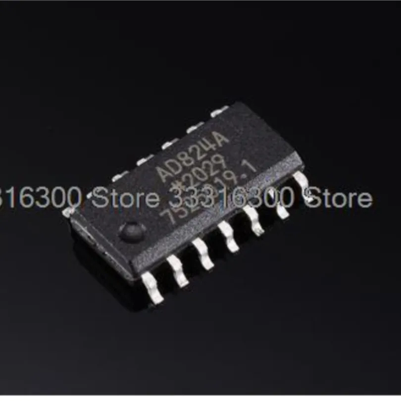 10PCS New AD824ARZ  AD824A  SOP14  Linear amplifier