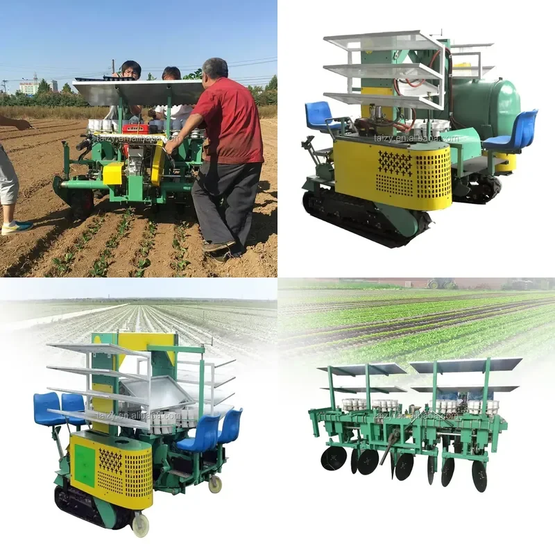 2026 CE Multi-functional Vegetable Transplanter for Tomatoe Self-Propelled Vegetable Seedling Transplanter for Pepper