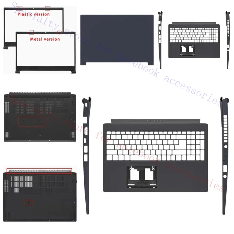 laptop Suitable for n19c5 A715-75G-41G-42G A715-74G LCD screen back cover screen frame hinge palm rest lower cover hinge cover