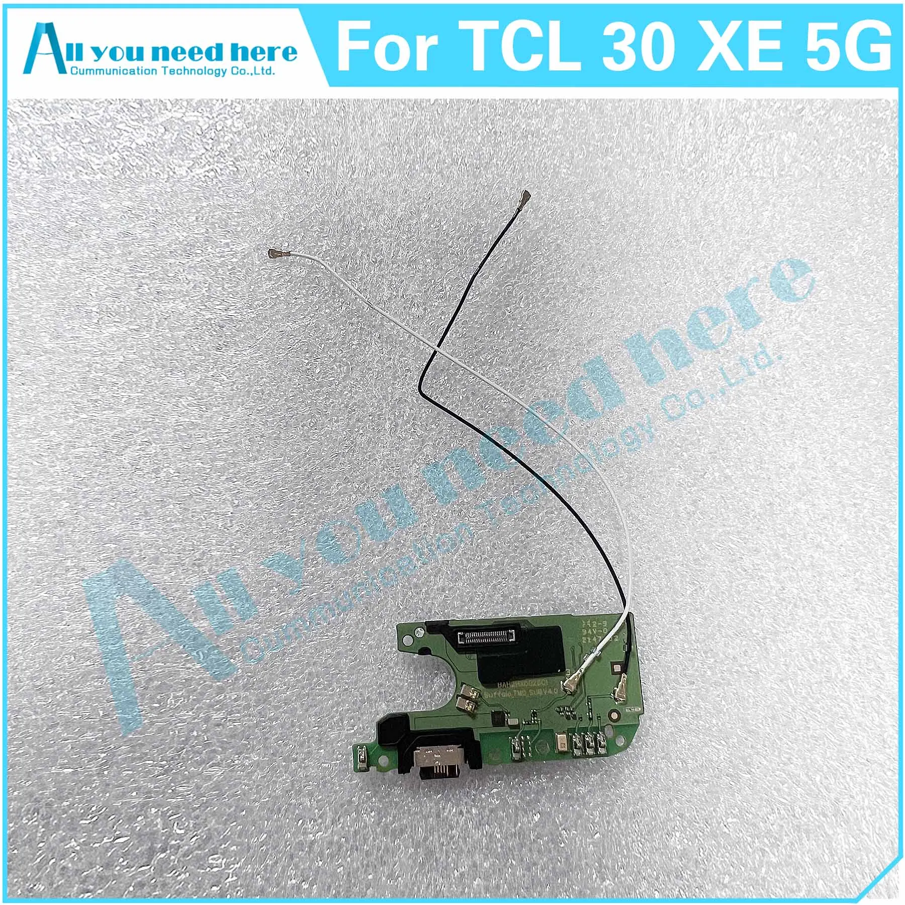 

USB Charge Port Connector Charging Board Flex Cable Charger Dock For TCL 30 XE 5G T767W T767 30XE Repair Parts Replacement