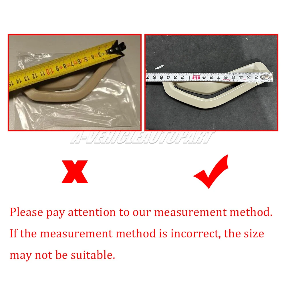 New 39885877 39885875 For Volvo S80 V70 XC90 1 Pair Beige/Grey Front Ring Seat Belt Trim Cover Left and Right Car Accessories view 3