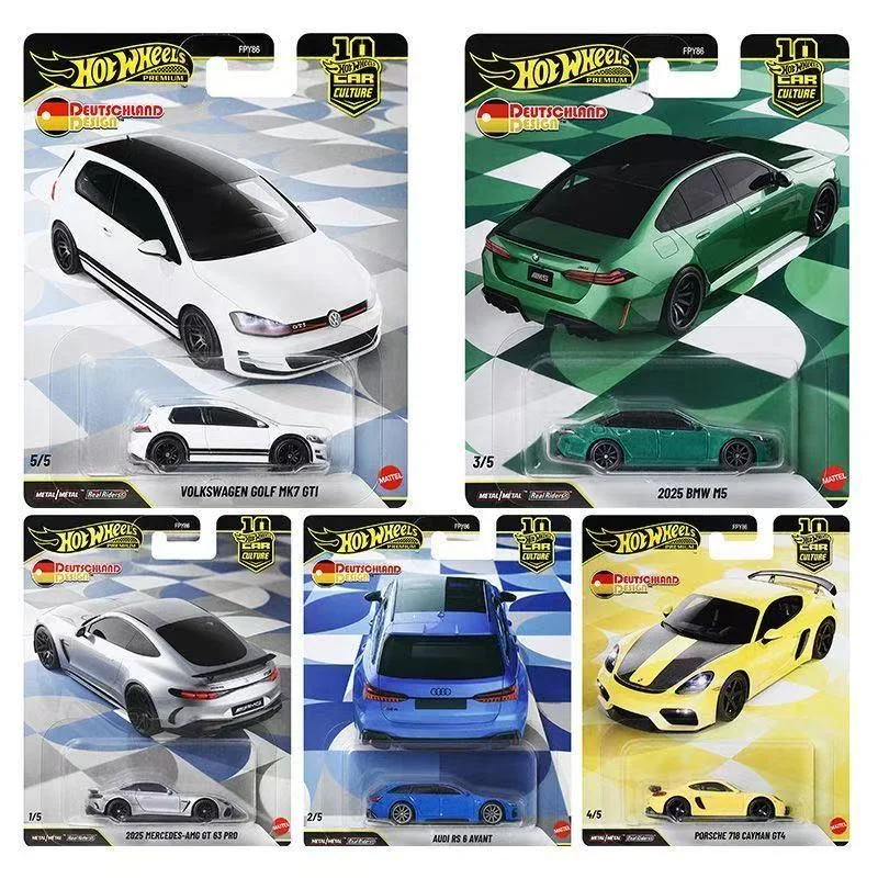 Hot Wheels Fast & Furious HNR88 1:64 Diecast Vehicle Model Toy Car Deutschland Design FPY86 Alloy Model Toy Collectible Gift
