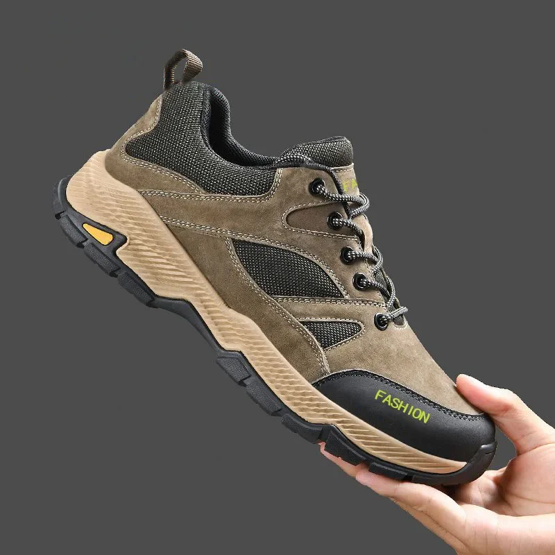 

2024 New Men Hiking Shoes Outdoor Trekking Men's Sneakers Anti-Slip comfortable Running Shoes Mesh Breathable Men's Tennis Shoes