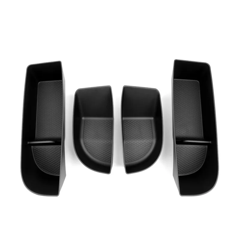 Boîte de rangement de porte de voiture en TPE, organisateur de fente de porte de voiture, accessoires de Modification intérieure de rangement pour Xiaopeng Xpeng G9 2023 – 2024