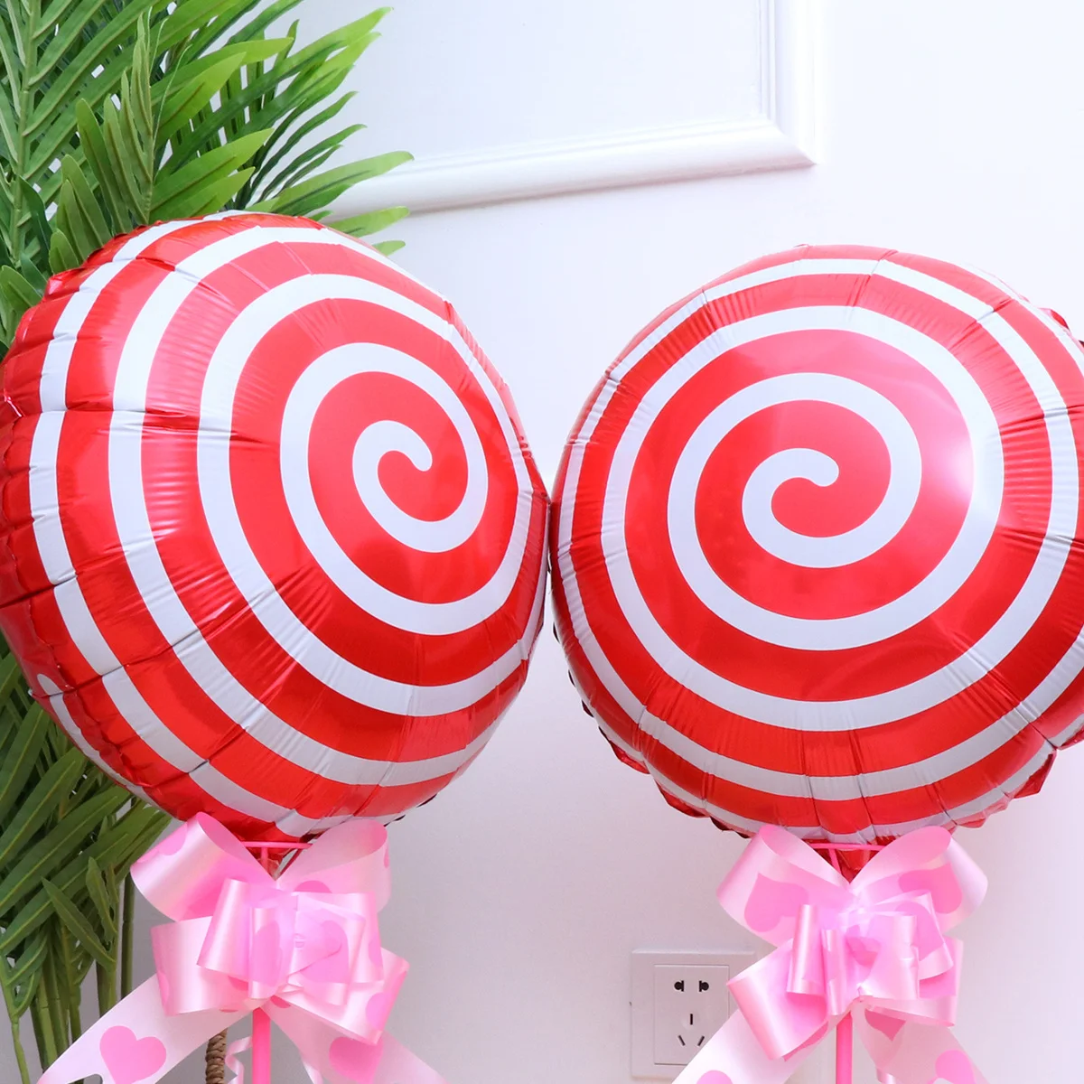 

3Pcs Aluminum Foil Balloons Lollipop Party Decoration Table Balloon Creative Backdrop Photo Props Fun Birthday