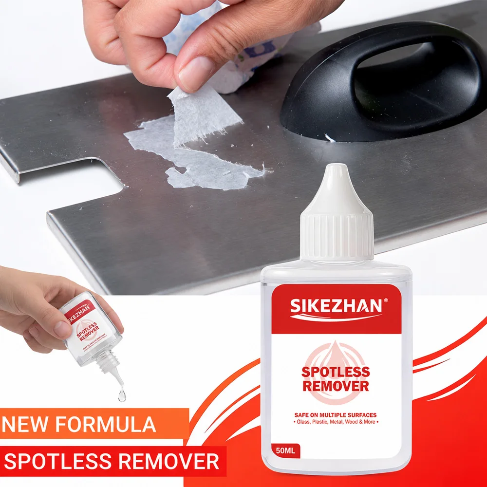 50ml Sticker Remover Spray Glue Residue Cleaner Adhesive Solvent for Car Window Label Tape Glass Paint Spotless Remover SIKEZHAN