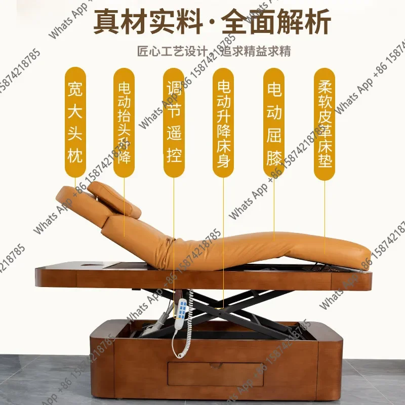 

Rr Electric Smart Beauty Bed Massage Tattoo Embroidery Bed Beauty Salon Bed