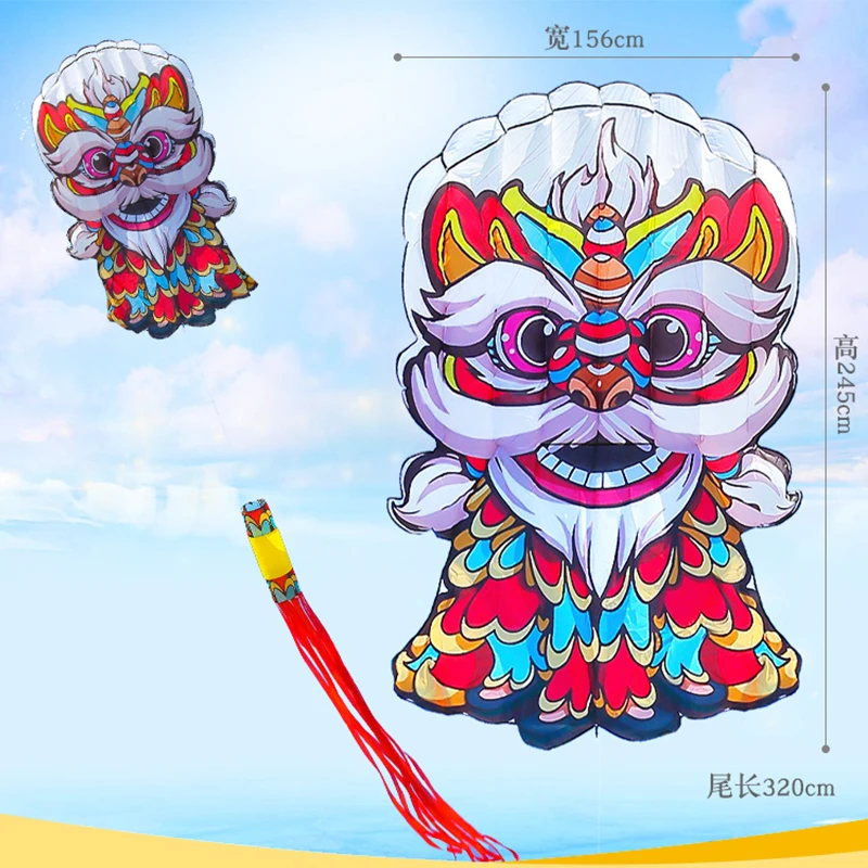 

3D Large Mollusk Kite Frameless Beach Kite Outdoor Parent-child Interaction Entertainment Kite Tear Proof Waterproof Kids Gift