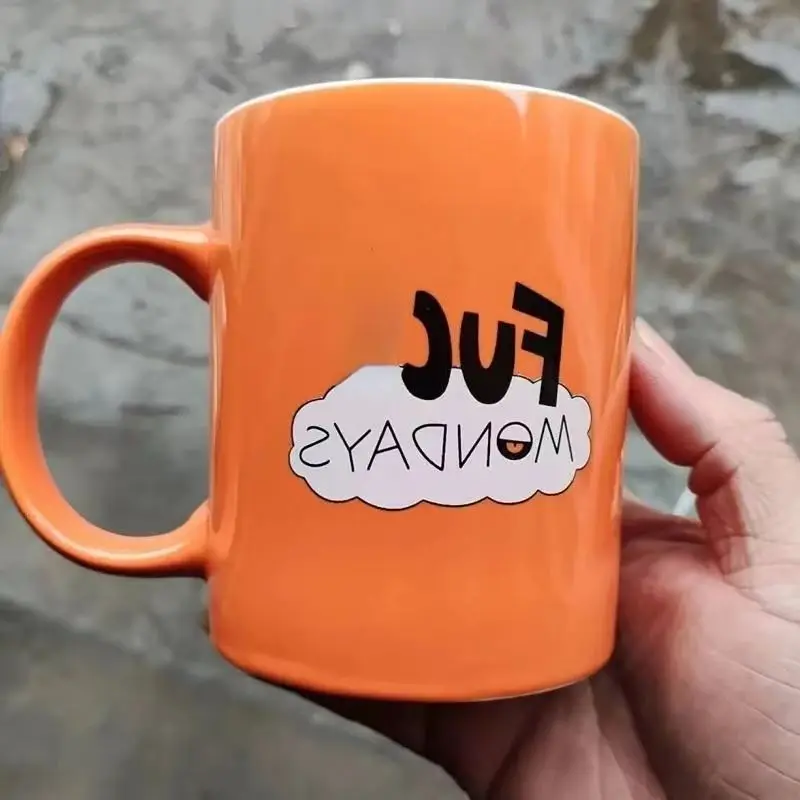 Hazbined Hotels Alastor Mug Vox Mug Ceramic Coffee Water Cup Anime Cartoon Originals Cups Creative Kawaii Fans Birthday Gift