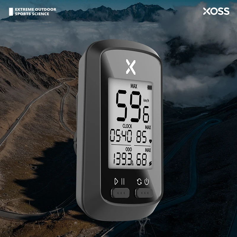 XOSS G Plus Cycling Computer Bluetooth ANT+ Sensors Bike Odometer Wireless Bicycle Speedometer Riding Tracker