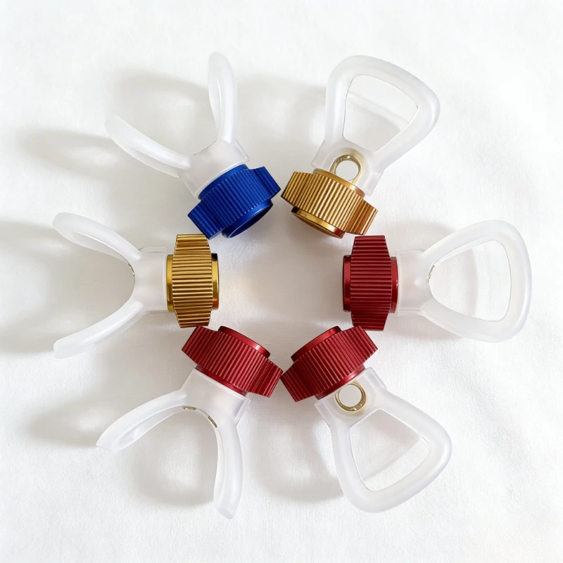 

Защита сопла распылителя краски из алюминиевого сплава с двойным ухом и ручным поворотом - безвоздушные сменные аксессуары