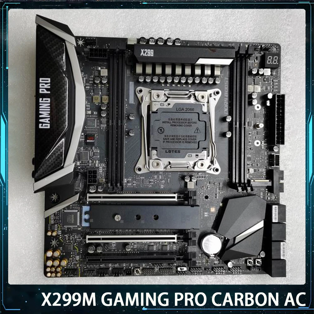 

X299M GAMING PRO CARBON AC For Msi LGA2066 DDR4 128G M-ATX Desktop Motherboard