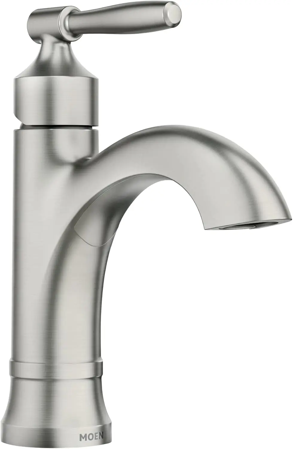 

Halle Spot Resist Brushed Nickel One-Handle Single Hole Bathroom Sink Faucet with Optional Deckplate, 84970SRN