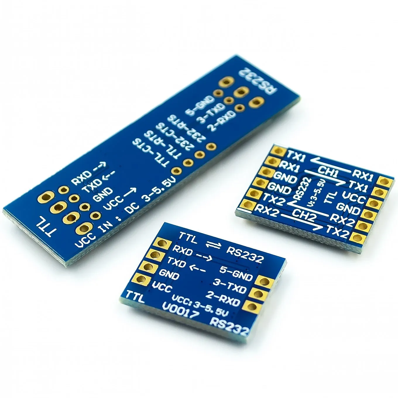 KHXC RS232 SP3232 TTL to RS232 module RS232 to TTL brush line serial port module gold plate