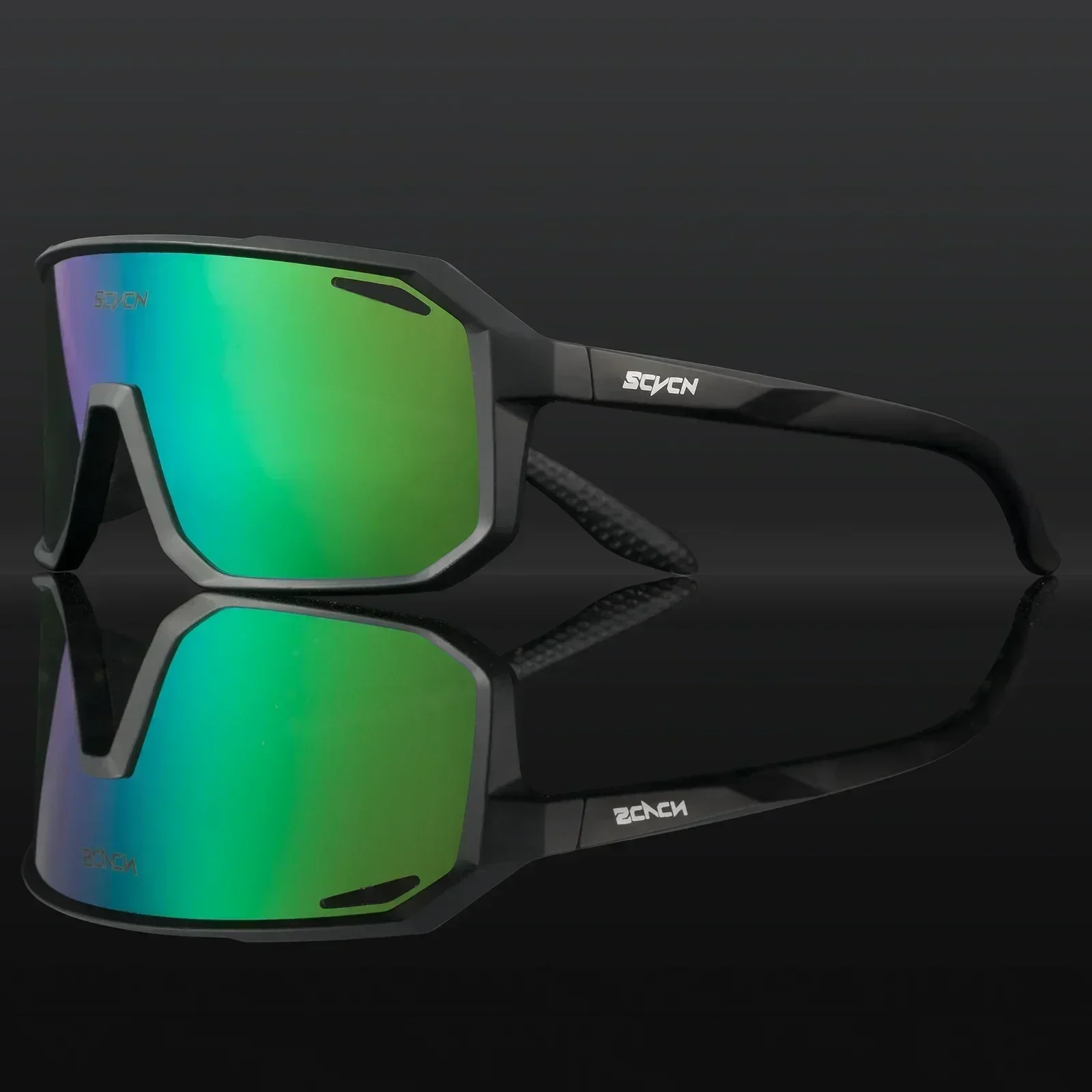 SCVCN Photochrome Brille Radfahren Sonnenbrillen für Frauen Sport Laufen MTB Radfahren Brillen Männer Straße Mountainbike Fahrrad Brille