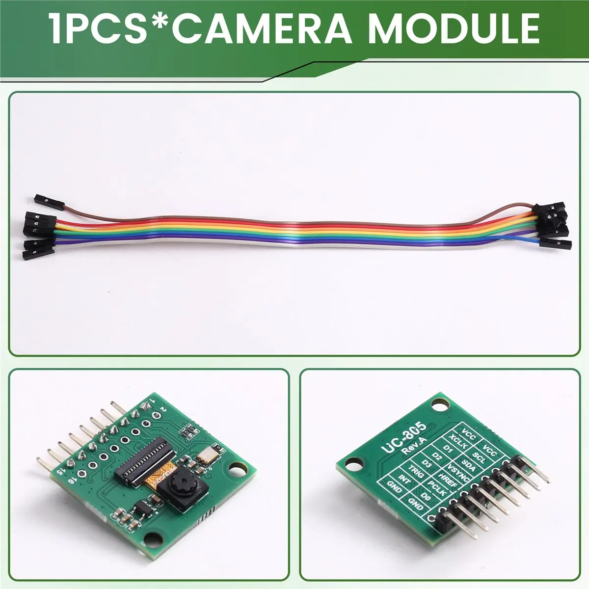for Camera, HM01B0 Monochrome QVGA Camera B0315 Module