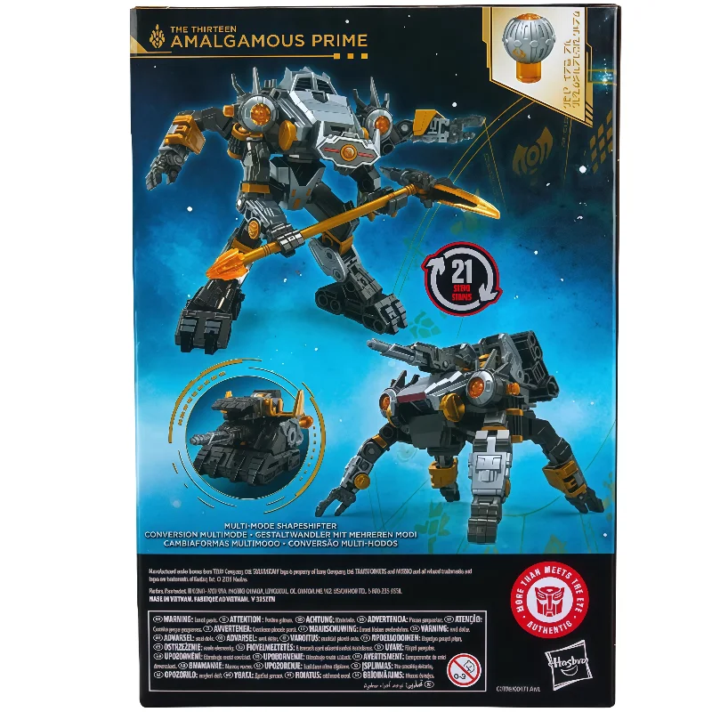 Disponibile Hasbro Transformers Giocattoli classici Age of The Primes Amalgamous Prime Action Figure Modello Raccogliere Hobby Giocattoli Regalo