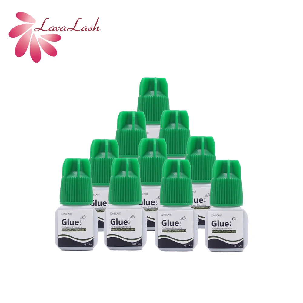 EONBEAUT-botella de pegamento para extensiones de pestañas, 5ml, de secado rápido, Extra fuerte, con una duración de más de 6 semanas