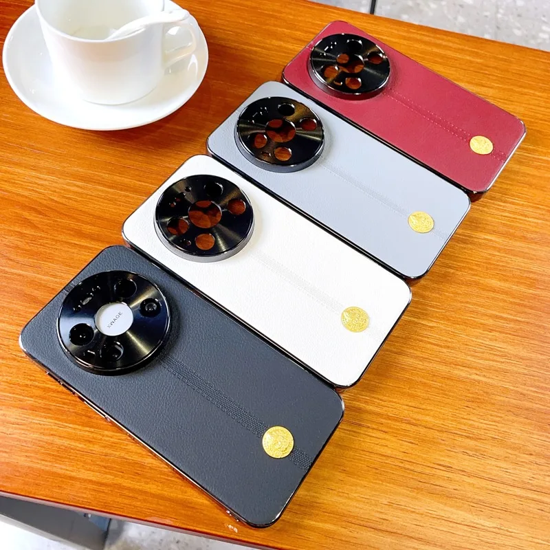 

Fashion Solid Color Leather Folding Phone Cover for Huawei Mate X6 X5 wih Protective Case