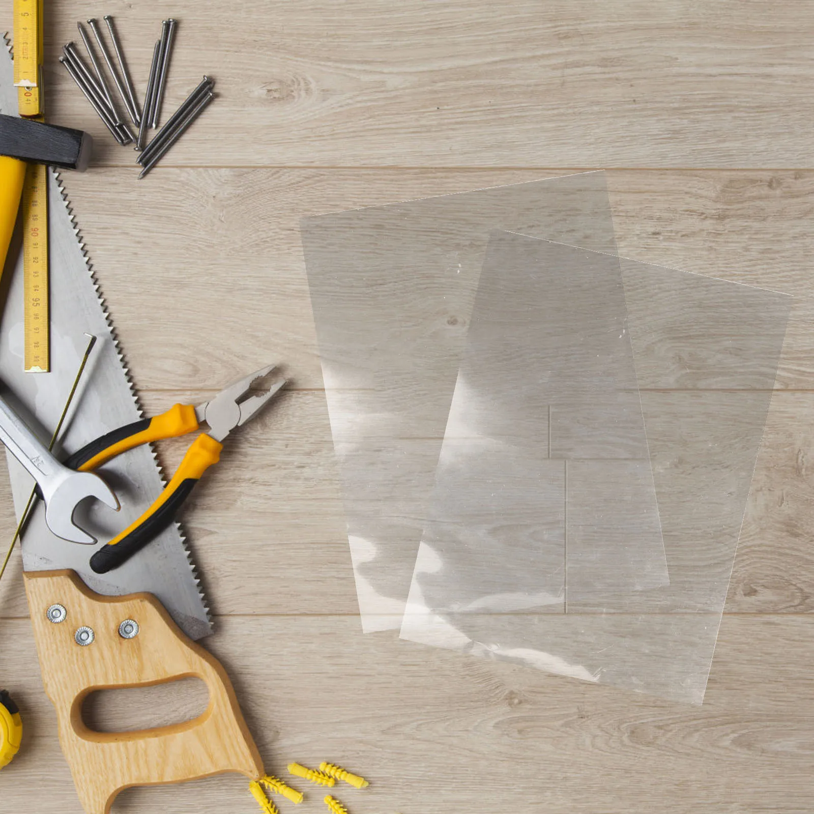 Clear Double Sided Tape Sheets A4 High Adhesion Self Adhesive Multipurpose Craft Tape For Home Office Studio Adhesive