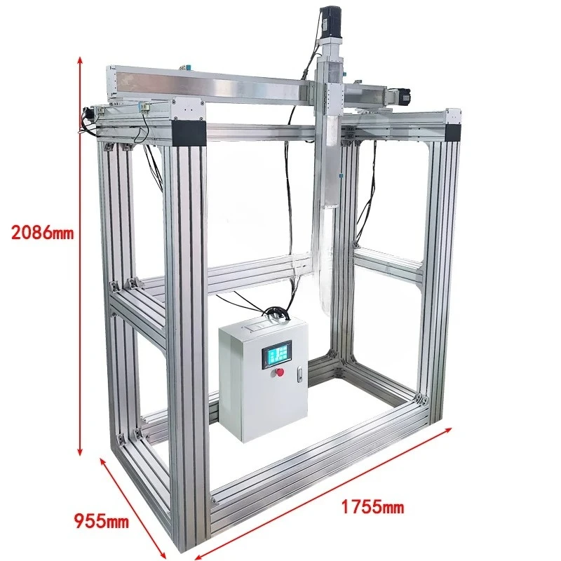 Screw synchronous belt, rack and pinion sliding table module, multi-axis cross gantry
