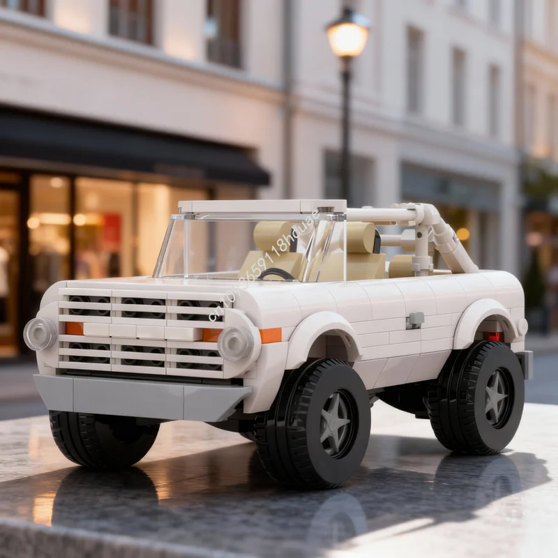 

271pcs MOC Forded Bronco City Champions Model Building Blocks Construction Festival Gifts DIY Toy Creative Idea Education