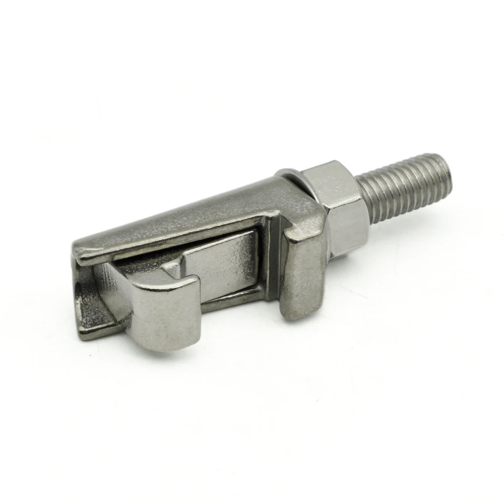 M8 M10 M12 ISO Double Claw Clamp 304 Stainless Steel Vacuum Flange Fitting Bolt Groove Hook Type Caliper Screw C Clamp Hook