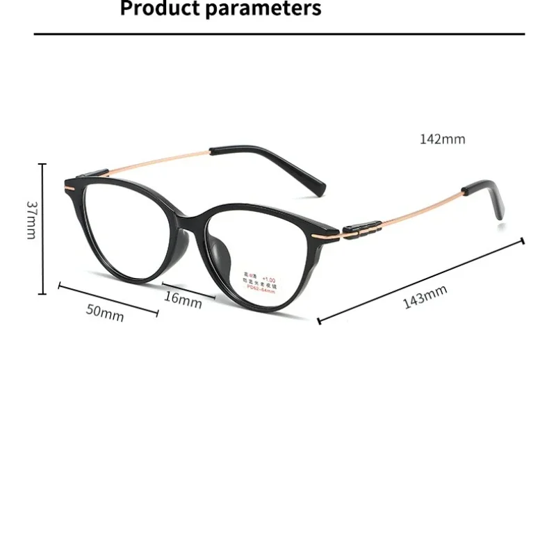 Lunettes de soleil photochromiques pour hommes et femmes, nouvelle mode, rétro, œil de chat, vue de près, couleur changeante, moins dioptrique