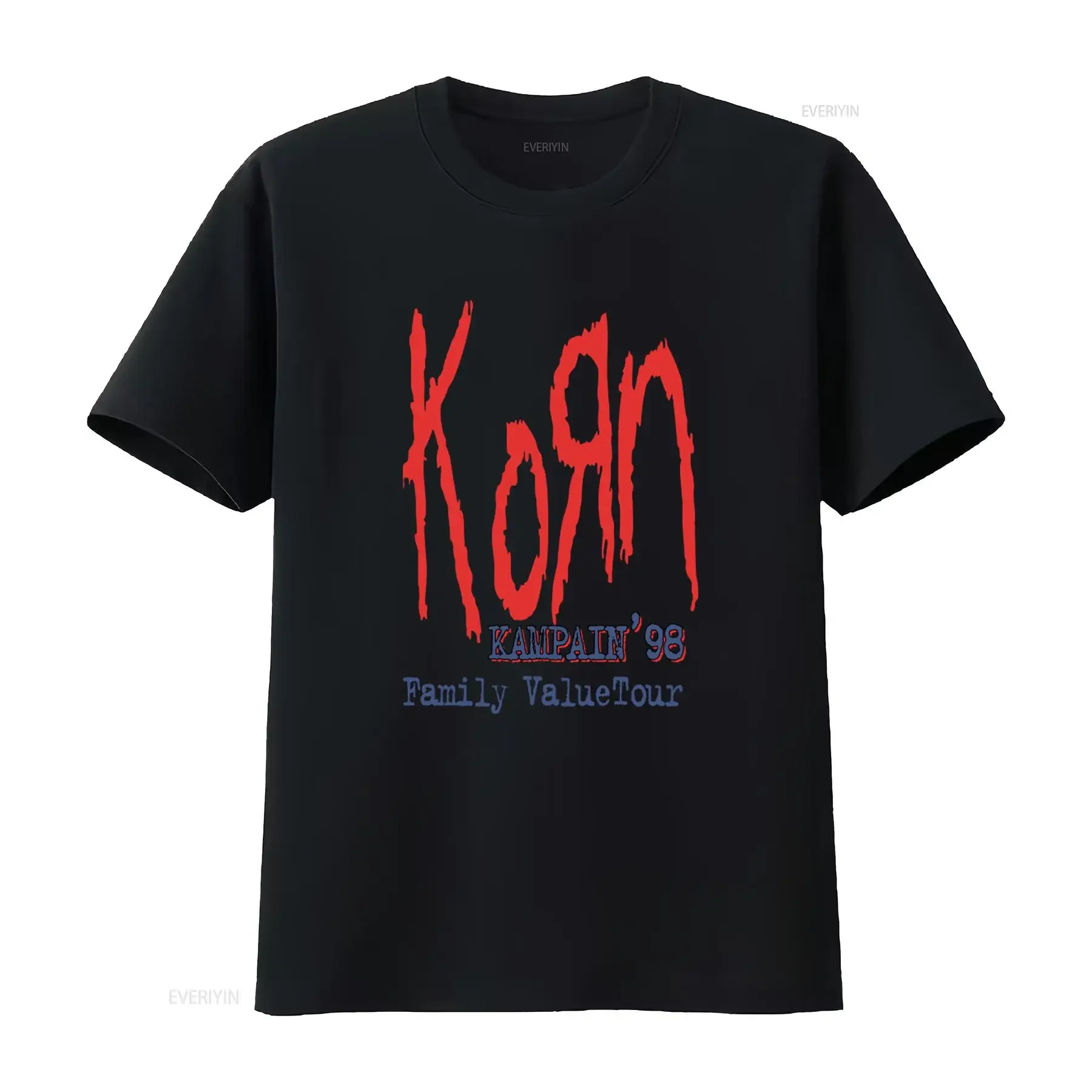 Vintage Korn Family Values Tour 98 T Shirt for Adult Mens XL Rare Design with Signed Fred Durst Print vintage Washed