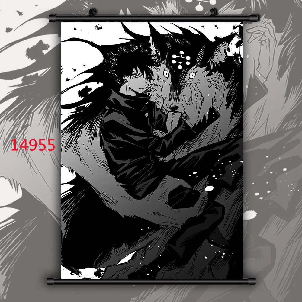 Jujutsu Kaisen Gojo Satoru Fushiguro Megumi HD Print Anime Poster Canvas Painting Wall Art Canvas Pictures for Home Decoration