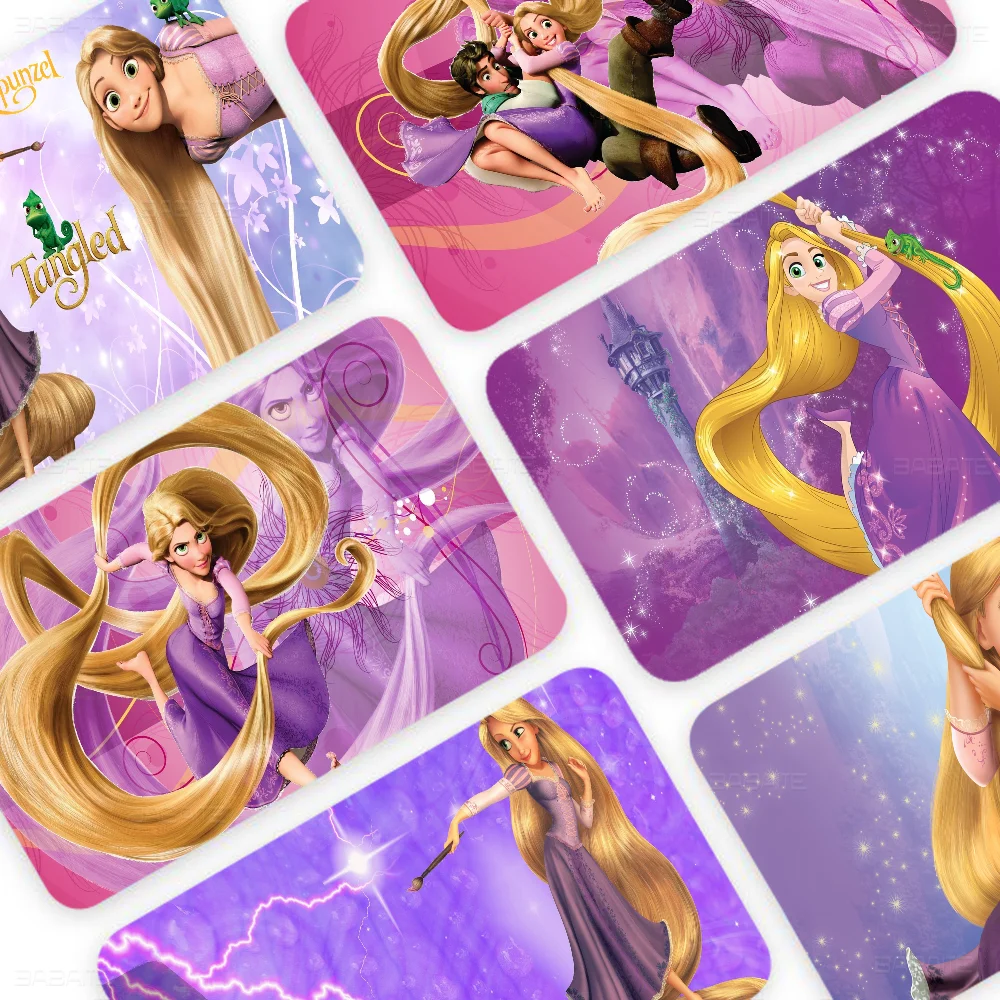 Tangled Rapunzel Princess 100% Hot Sale Amine Credit Debit Bank Card Bus Card Film Skin Sticker