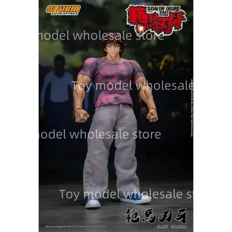 In Stock Original Storm Toys Baki Hanma Son of Ogre Baki Hanma BBTS Exclusive 1/12 Scale In Stock Anime Action Figures Model
