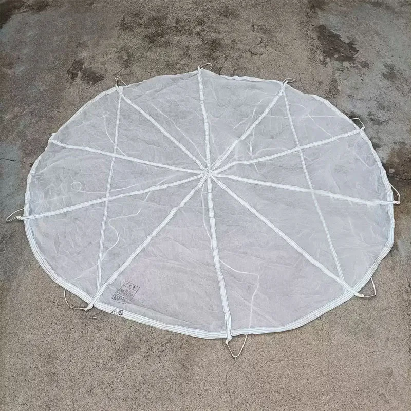 1PCS Model Airplane Landing Protective Parachute Water Anchor Parachutes Canopy Dia 1.7meters Airdrop Experiment Parachuting