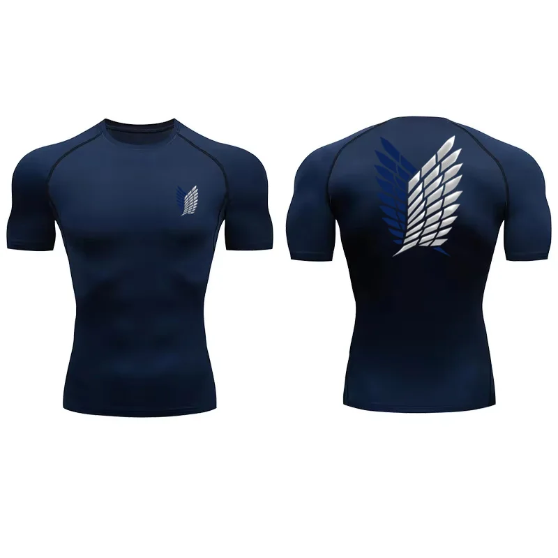 

Мужская футболка для бега, спортивная футболка, мужские компрессионные топы для фитнеса, футболка, быстросохнущая, плотная, для тренировок в тренажерном зале, спортивные рубашки для бега, Джерси 886