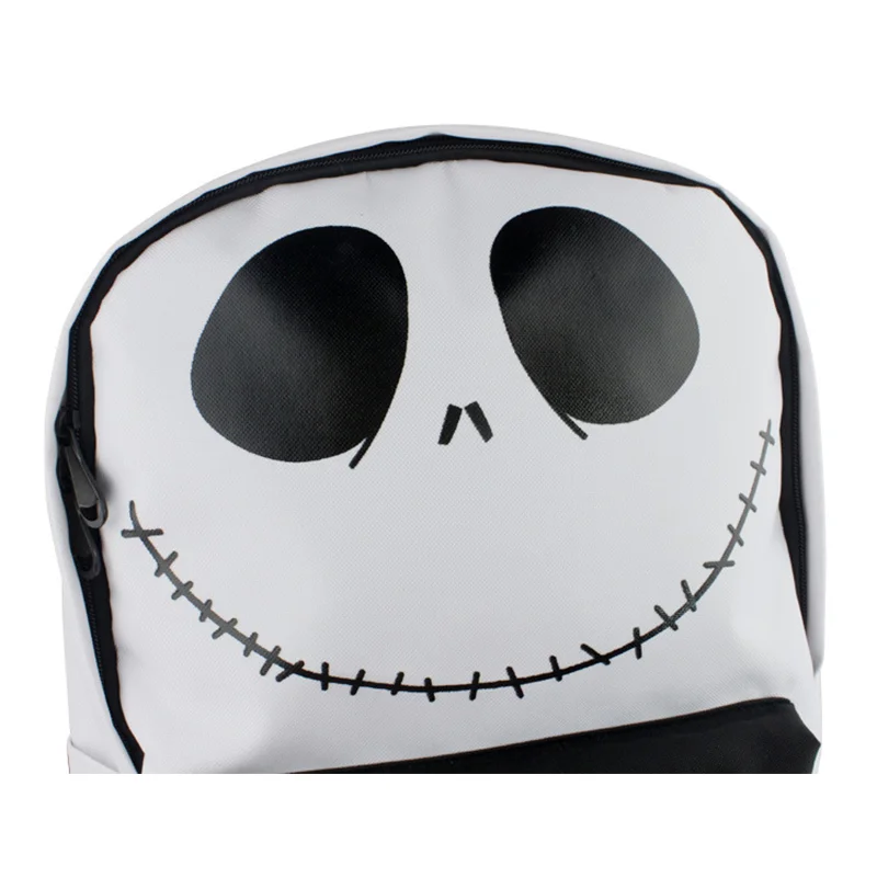 The Nightmare Before Christmas Jack Skellington Backpack Anime Cartoon Schoolbag Halloween Cosplay Backpack Travel Bag Kids Gift