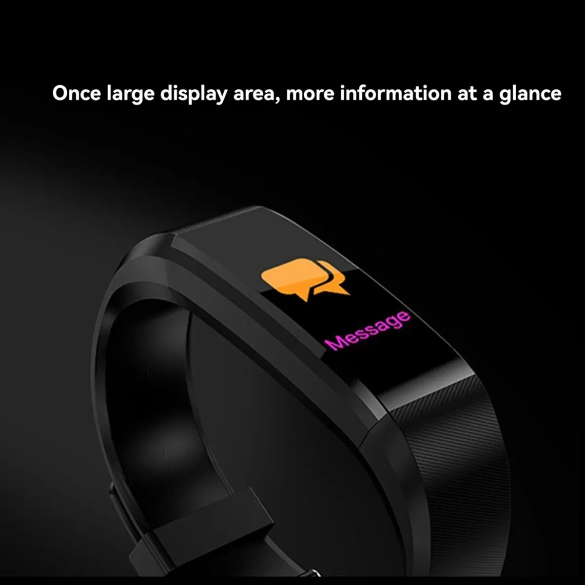 SWXF Bluetooth Sports Smart Bracelet Waterproof Heart Rate Monitoring Pedometer Sports Fitness Activity Tracker