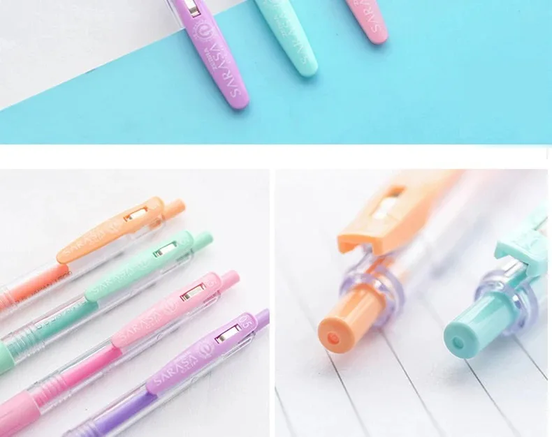 3/5/8 Farbe Zebra Gel Stift Set JJ15 Milch Farbe SARASA Student Writing Unterschrift 0,5mm Kawaii Japanisches Briefpapier zurück zur Schule – Detail 9
