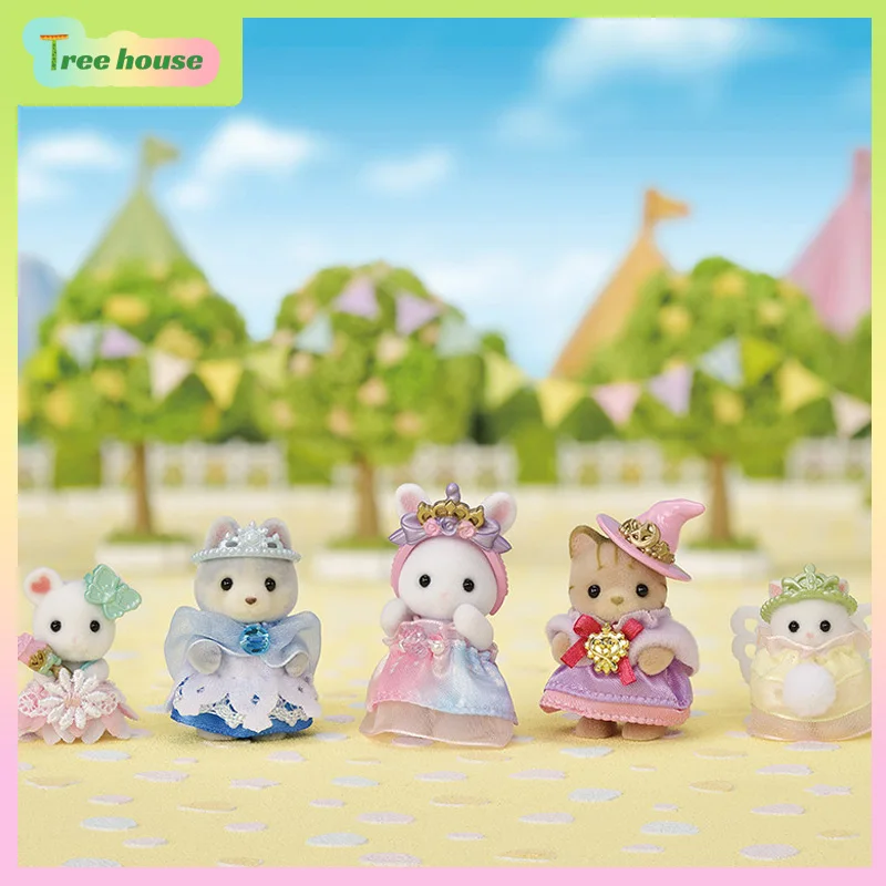 

Sylvanian Families Royal Princess Set Cute Doll Pretend Play Toy Fun Role Play Home Entertainment Ideal Birthday Gift for Kids
